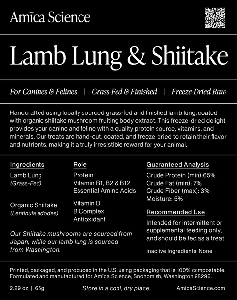 Lamb Lung & Shiitake