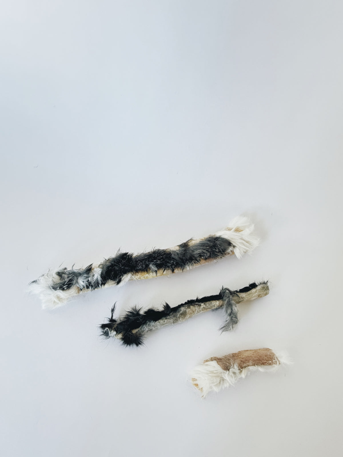 Freeze-Dried Rabbit Pelt Rolls
