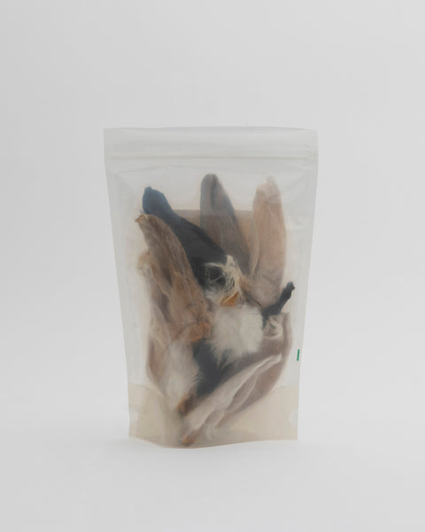 Amica Science Freeze-Dried Rabbit Ears dog treats Product View for Dogs and Cats