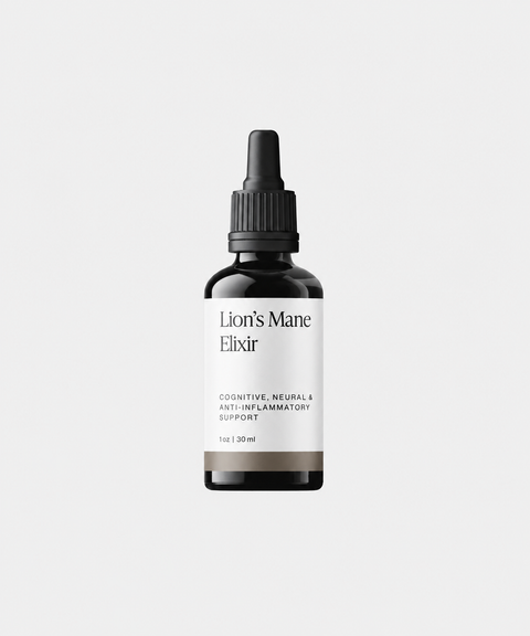 Amica Science Lion's Mane Liquid Elixir 1oz Front View for Dogs and Cats