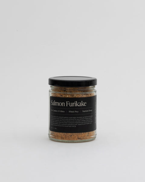 Amica Science Wild Salmon Furikake freeze-dried meal topper food topper 80g Front View for Dogs and Cats