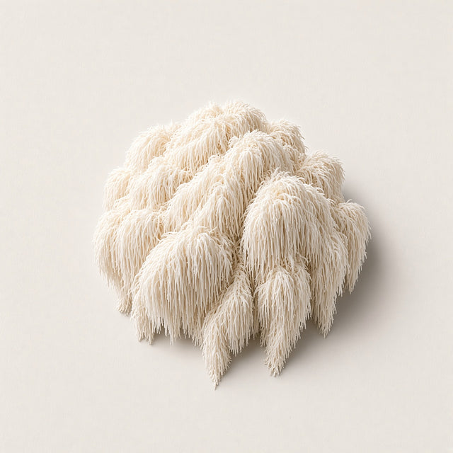 Lion's Mane mushroom (Hericium erinaceus), photo